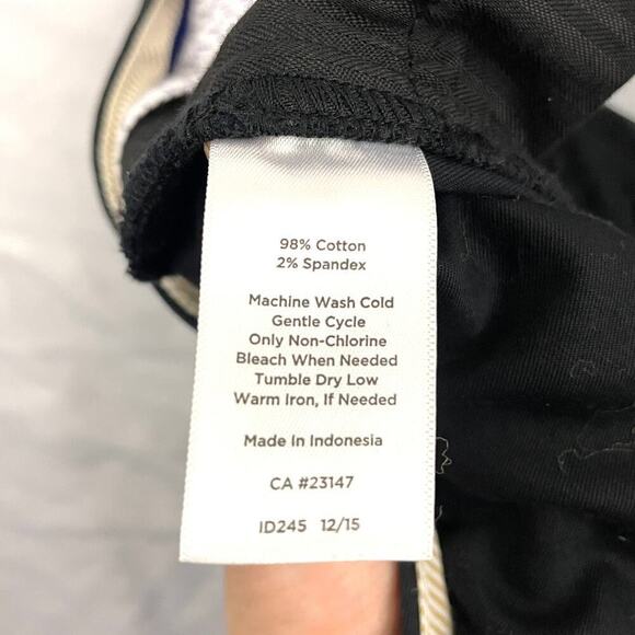 Talbots Petites The Perfect Crop Pants Sz 12P Trousers Slacks Casual Women's - Picture 11 of 11